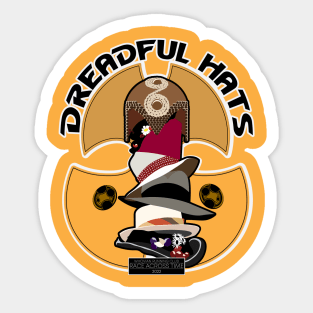 Dreadful Hats Sticker